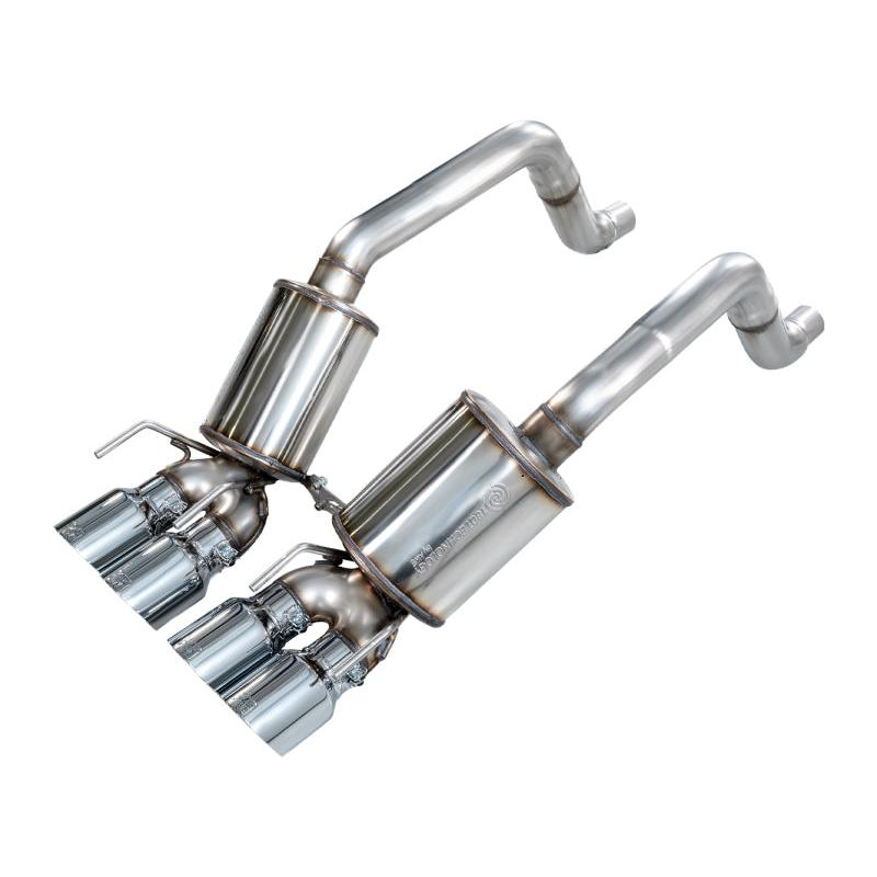 AWE Tuning AWE Tuning 05-07 C6 Chevrolet Corvette 6.0L Touring Edition Axle-Back Exhaust w/ Chrome Silver Tips