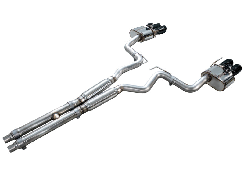 AWE Tuning AWE Tuning 18-23 S550 Mustang GT SwitchPath Exhaust - Diamond Black Tips