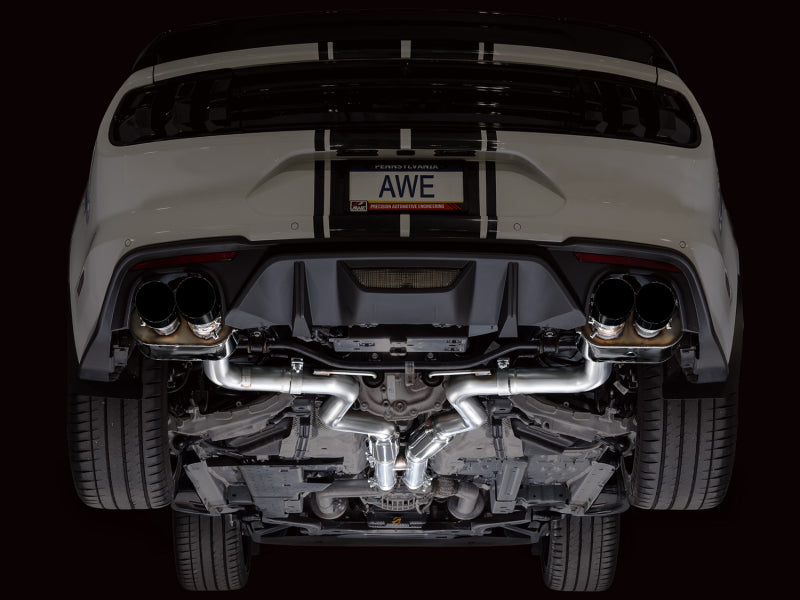 AWE Tuning AWE Tuning 18-23 S550 Mustang GT SwitchPath Exhaust - Diamond Black Tips