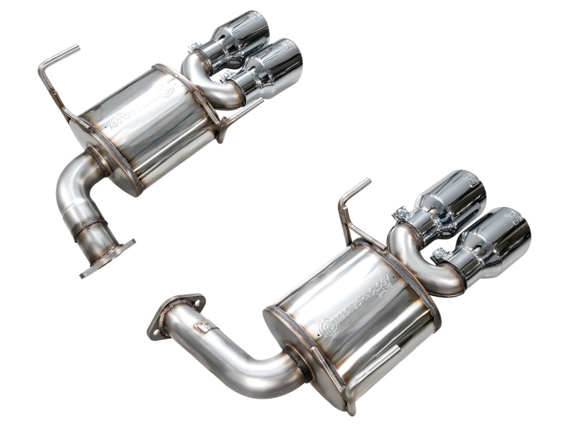 AWE Tuning AWE Tuning 22-25 Subaru VB WRX Touring Edition Axle-Back Exhaust - Chrome Silver Tips