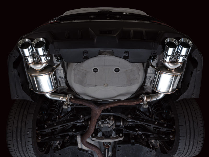 AWE Tuning AWE Tuning 22-25 Subaru VB WRX Touring Edition Axle-Back Exhaust - Chrome Silver Tips