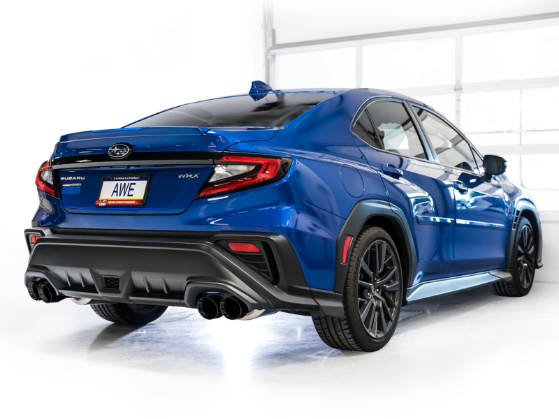 AWE Tuning AWE Tuning 22-25 Subaru VB WRX Touring Edition Axle-Back Exhaust - Diamond Black Tips