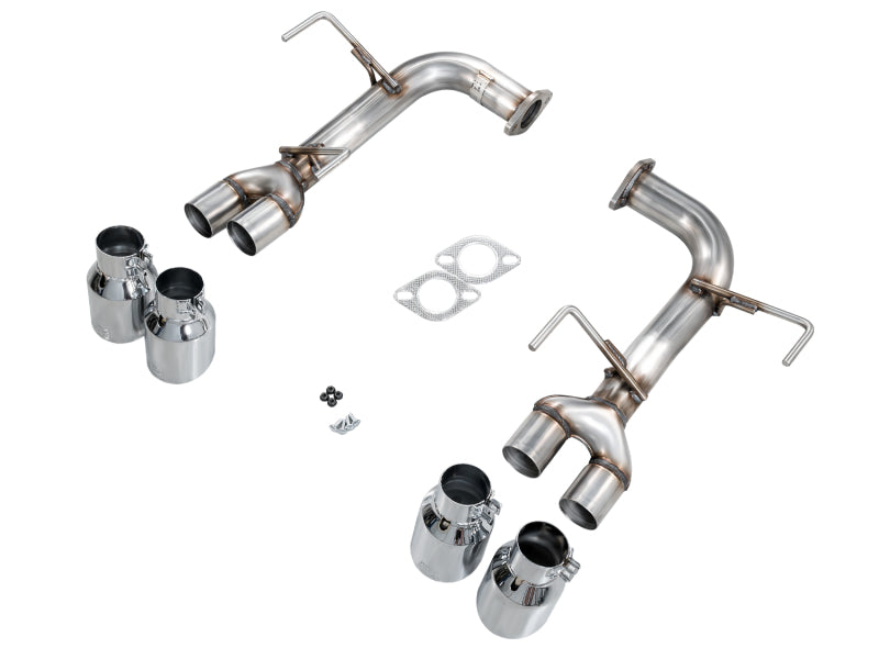 AWE Tuning AWE Tuning 22-25 Subaru VB WRX Track Edition Axle-Back Exhaust - Chrome Silver Tips