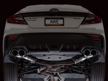Load image into Gallery viewer, AWE Tuning AWE Tuning 22-25 Subaru VB WRX Track Edition Axle-Back Exhaust - Chrome Silver Tips