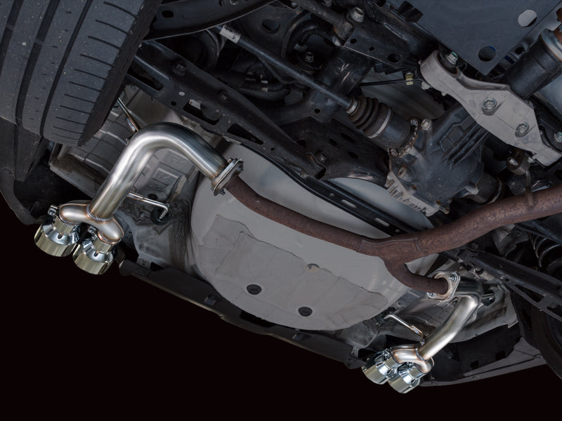 AWE Tuning AWE Tuning 22-25 Subaru VB WRX Track Edition Axle-Back Exhaust - Chrome Silver Tips