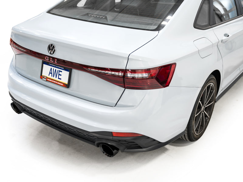 AWE Tuning AWE Tuning 22-25 Volkswagen Jetta GLI Touring Edition Exhaust - Diamond Black Tips
