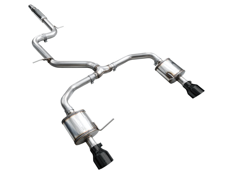 AWE Tuning AWE Tuning 22-25 Volkswagen Jetta GLI Touring Edition Exhaust - Diamond Black Tips