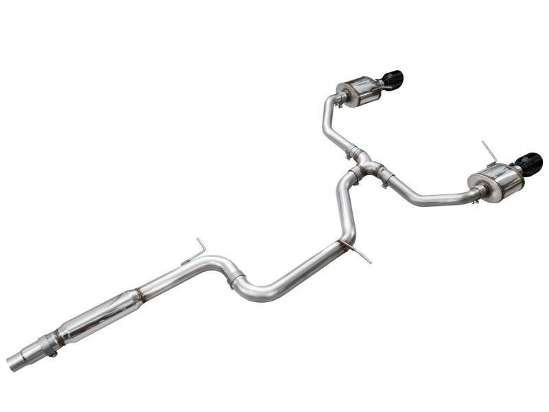 AWE Tuning AWE Tuning 22-25 Volkswagen Jetta GLI Touring Edition Exhaust - Diamond Black Tips