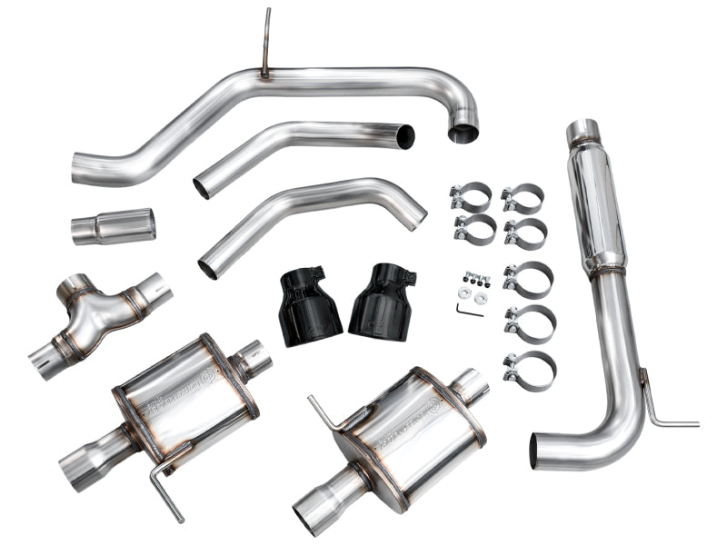 AWE Tuning AWE Tuning 22-25 Volkswagen Jetta GLI Touring Edition Exhaust - Diamond Black Tips