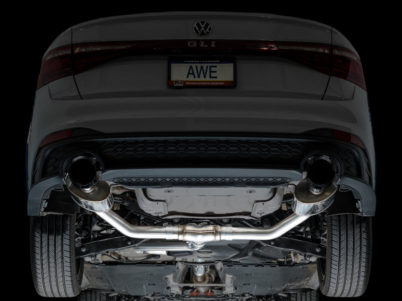 AWE Tuning AWE Tuning 22-25 Volkswagen Jetta GLI Touring Edition Exhaust - Diamond Black Tips