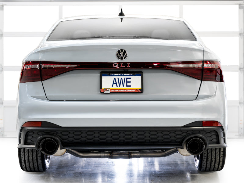 AWE Tuning AWE Tuning 22-25 Volkswagen Jetta GLI Touring Edition Exhaust - Diamond Black Tips