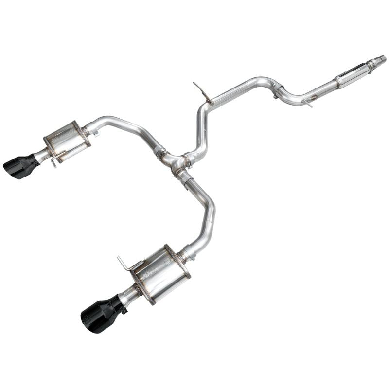 AWE Tuning AWE Tuning 22-25 Volkswagen Jetta GLI Touring Edition Exhaust - Diamond Black Tips