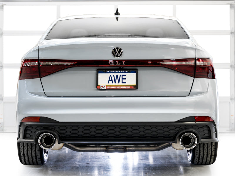 AWE Tuning AWE Tuning 22-25 Volkswagen Jetta GLI Track Edition Exhaust - Chrome Silver Tips