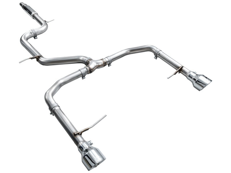 AWE Tuning AWE Tuning 22-25 Volkswagen Jetta GLI Track Edition Exhaust - Chrome Silver Tips