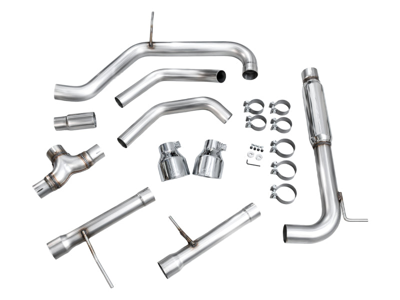 AWE Tuning AWE Tuning 22-25 Volkswagen Jetta GLI Track Edition Exhaust - Chrome Silver Tips