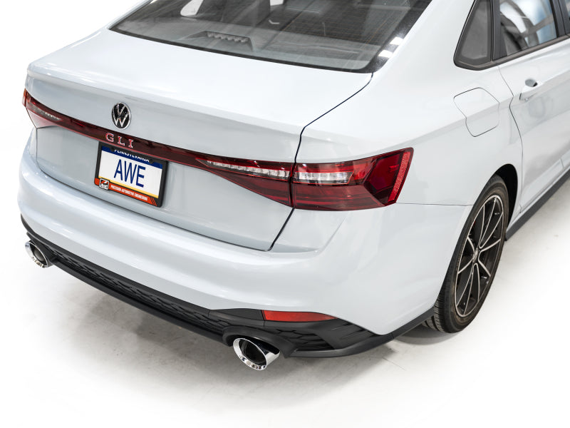 AWE Tuning AWE Tuning 22-25 Volkswagen Jetta GLI Track Edition Exhaust - Chrome Silver Tips