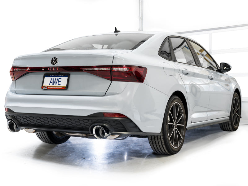 AWE Tuning AWE Tuning 22-25 Volkswagen Jetta GLI Track Edition Exhaust - Chrome Silver Tips