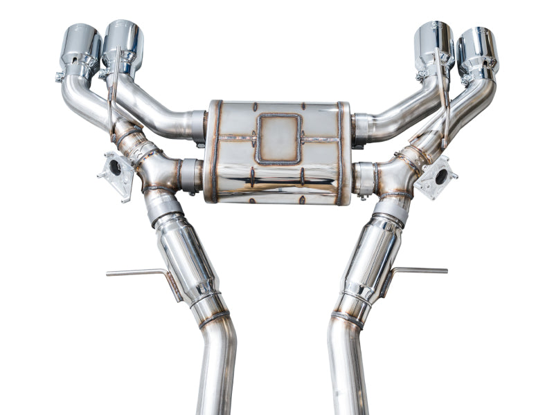 AWE Tuning AWE Tuning 22-26 Cadillac CT5-V Blackwing SwitchPath Exhaust - Chrome Silver Tips