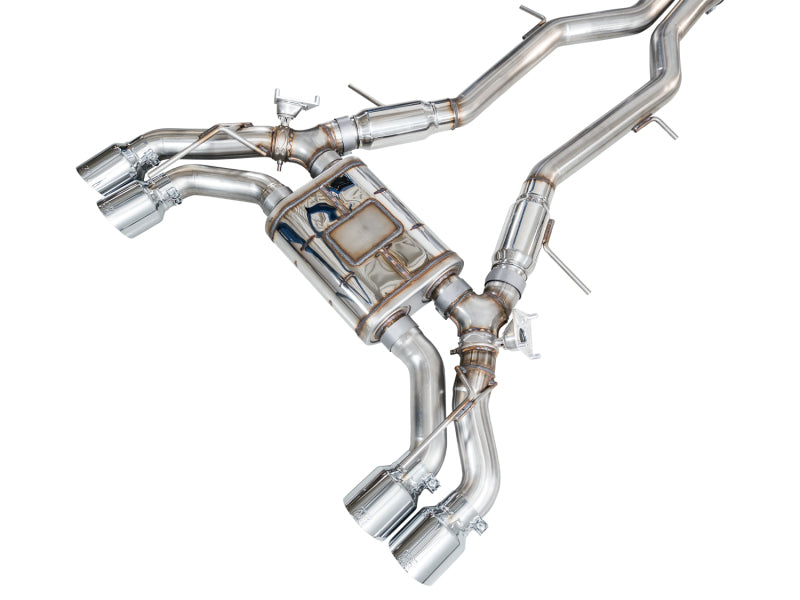 AWE Tuning AWE Tuning 22-26 Cadillac CT5-V Blackwing SwitchPath Exhaust - Chrome Silver Tips
