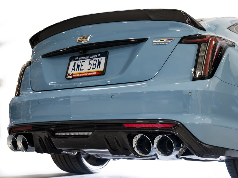 AWE Tuning AWE Tuning 22-26 Cadillac CT5-V Blackwing SwitchPath Exhaust - Chrome Silver Tips