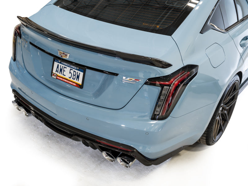 AWE Tuning AWE Tuning 22-26 Cadillac CT5-V Blackwing SwitchPath Exhaust - Chrome Silver Tips