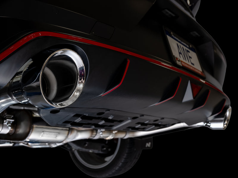 AWE Tuning AWE Tuning 22-26 Hyundai Elantra N SwitchPath Cat-Back Exhaust - Chrome Silver Tips
