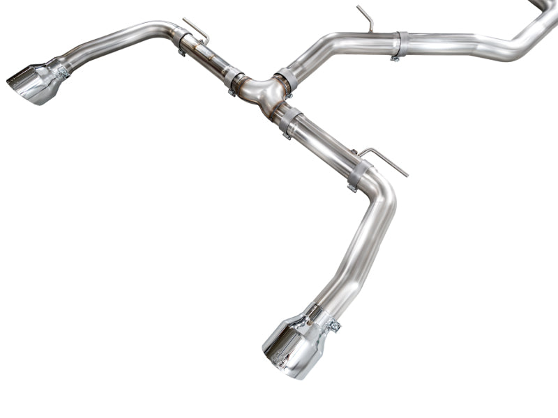 AWE Tuning AWE Tuning 22-26 Hyundai Elantra N Track Edition Cat-Back Exhaust - Chrome Silver Tips