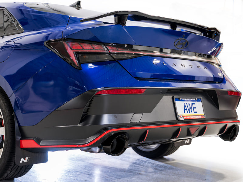 AWE Tuning AWE Tuning 22-26 Hyundai Elantra N Track Edition Cat-Back Exhaust - Diamond Black Tips
