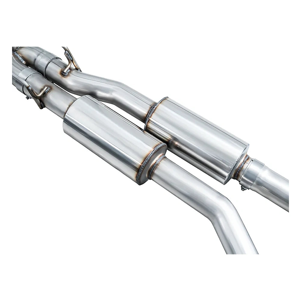 AWE Touring Edition Exhaust for 2020-2025 Ford Explorer ST - Chrome Tips, out of package 16