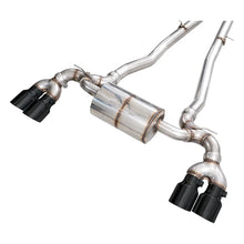 Load image into Gallery viewer, AWE Touring Exhaust for 2025-2026 BMW M5 with Diamond Black Tips, product view 5