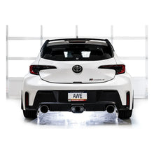 Load image into Gallery viewer, AWE Touring Edition Exhaust for 2023-2024 Toyota GR Corolla - Chrome Tips, mounted 2