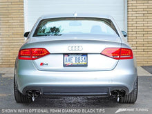 Load image into Gallery viewer, AWE Tuning Audi B8.5 S4 3.0T Track Edition Exhaust - Diamond Black Tips (102mm) - Black Ops Auto Works