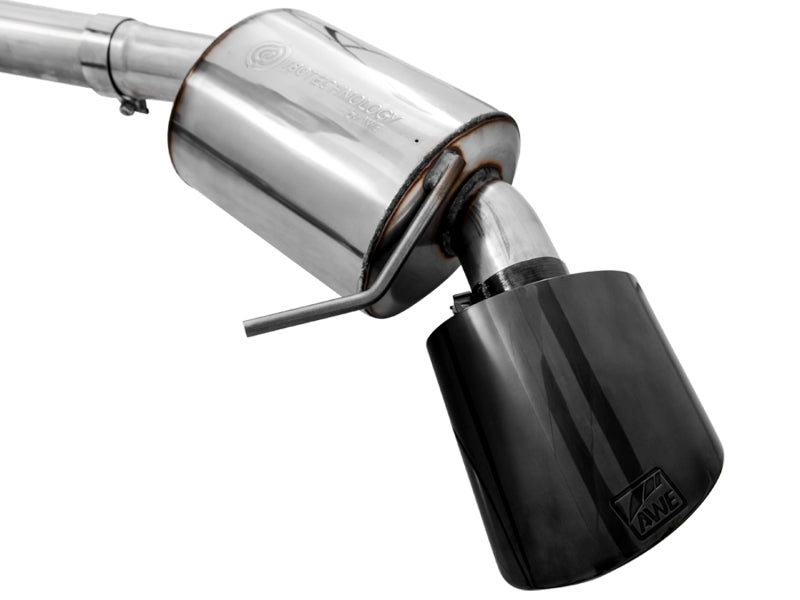 AWE Tuning AWE Tuning Audi B9.5 RS 5 Coupe Non-Resonated Touring Edition Exhaust - RS-Style Diamond Black Tips