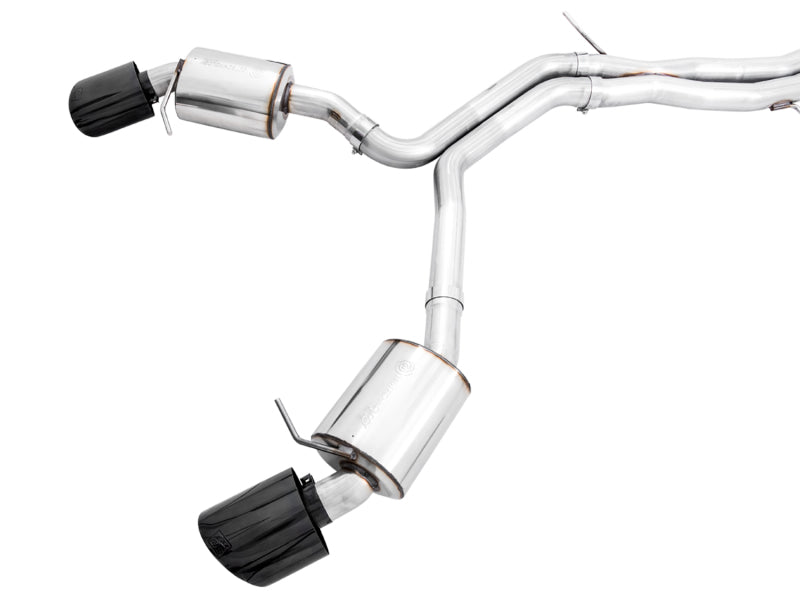 AWE Tuning AWE Tuning Audi B9.5 RS 5 Coupe Non-Resonated Touring Edition Exhaust - RS-Style Diamond Black Tips