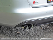 Load image into Gallery viewer, AWE Tuning Audi B8 / B8.5 S4 3.0T Touring Edition Exhaust - Chrome Silver Tips (90mm) - AWE Tuning 3010-42018