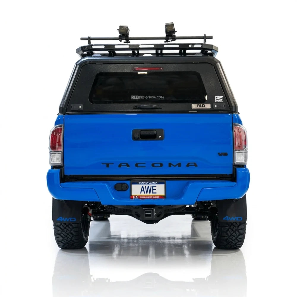 AWE Tuning 2016-2022 Toyota Tacoma 0FG Exhaust with BashGuard - No Tips - AWE3015-31826 - product view 4