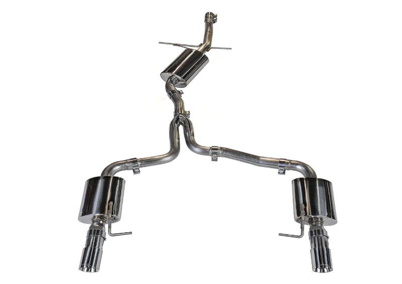 AWE Tuning Audi B8.5 All Road Touring Edition Exhaust - Dual Outlet Diamond Black Tips - AWE Tuning 3015-33018