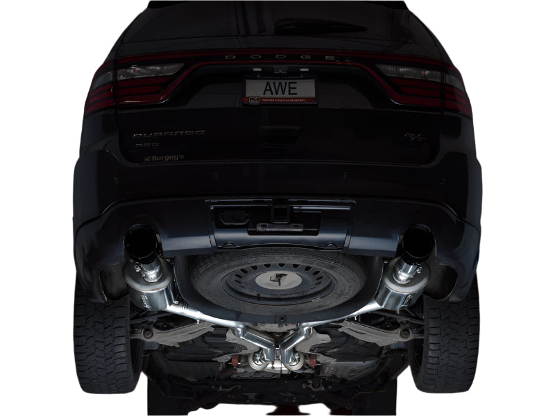 AWE Tuning 11-25 Dodge Durango 5.7L Touring Edition Exhaust w/ Diamond Black Tips - AWE Tuning 3015-33575