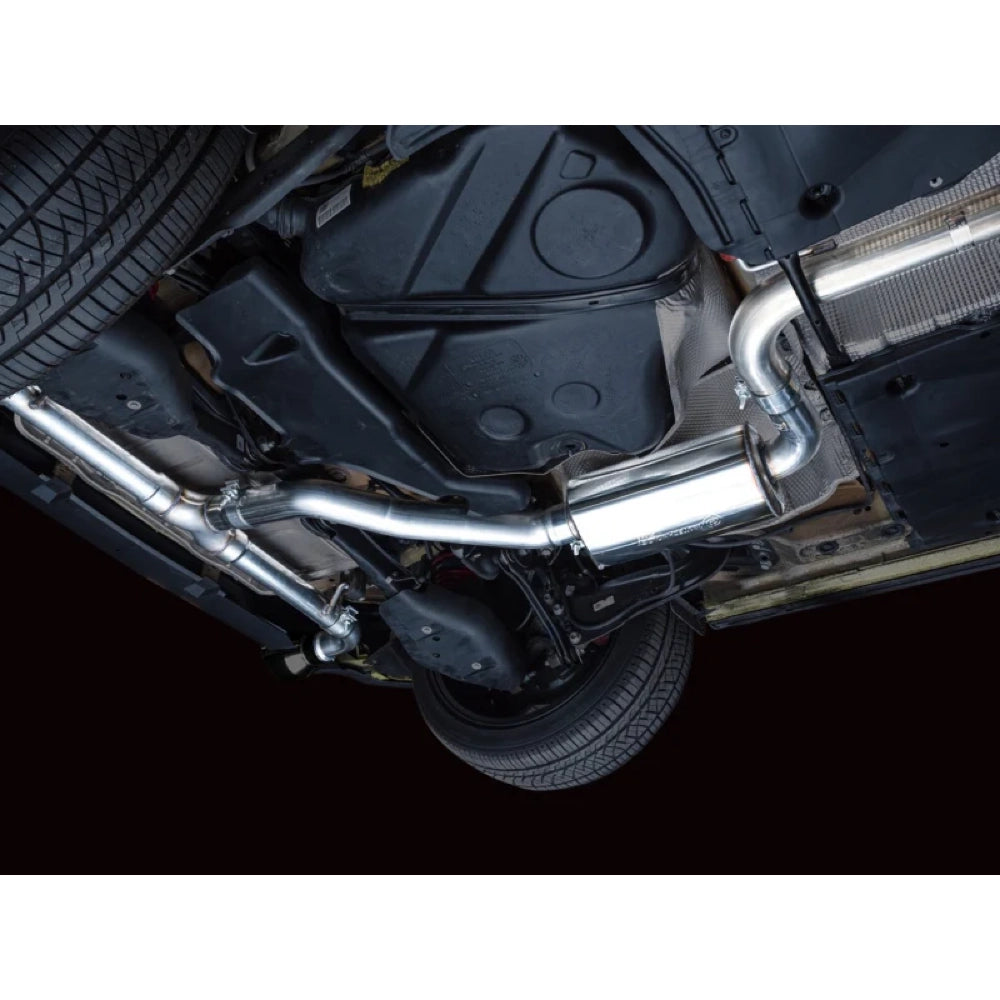 AWE Tuning 2022 VW GTI MK8 Touring Edition Exhaust - Diamond Black Tips - AWE3015-33658 - product view 6