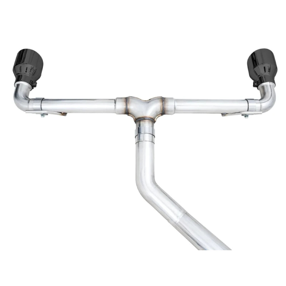 AWE Tuning 2022 VW GTI MK8 Touring Edition Exhaust - Diamond Black Tips - AWE3015-33658 - product view 7