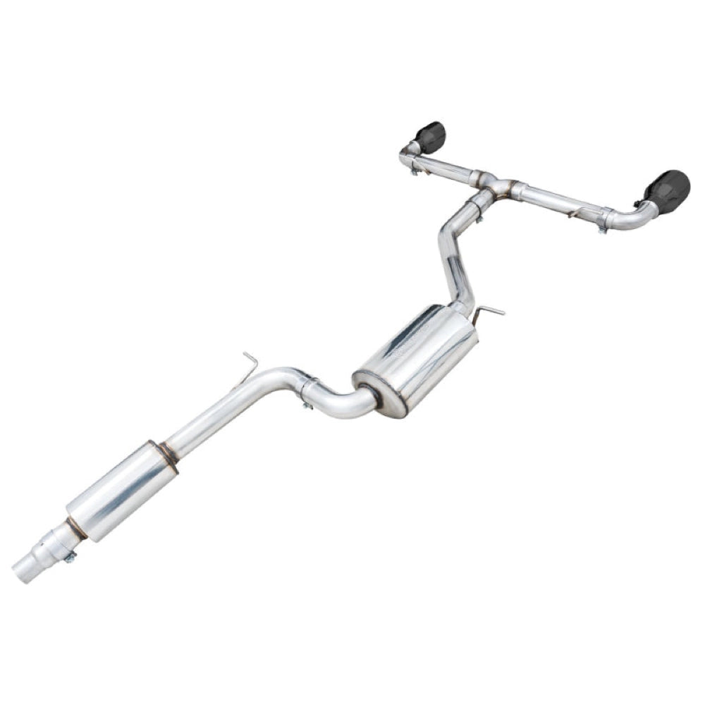 AWE Tuning 2022 VW GTI MK8 Touring Edition Exhaust - Diamond Black Tips - AWE3015-33658 - product view 9