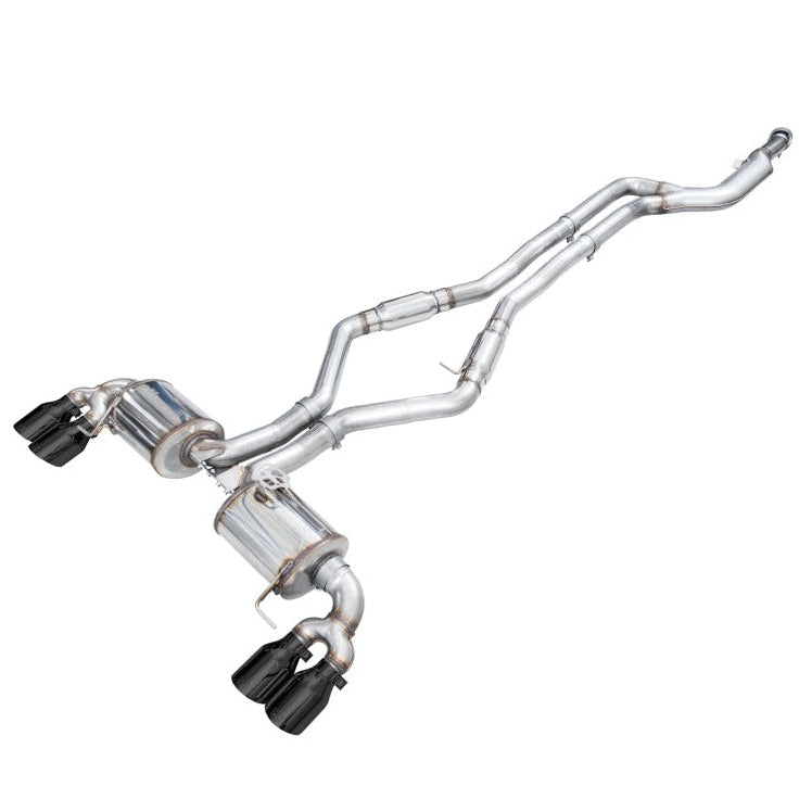 AWE Tuning 22-26 BMW M240i (G42) Touring Edition Exhaust - Diamond Black Tips - AWE Tuning 3015-43240