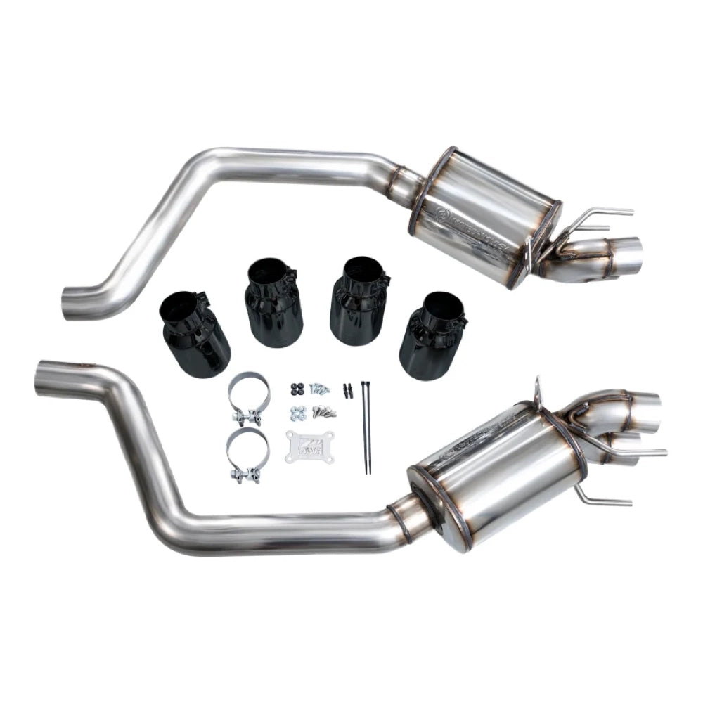AWE Tuning C6 Chevrolet Corvette Z06/ZR1 Touring Edition Axle-Back Exhaust w/ Diamond Black Tips - AWE3015-43606 - product view 14