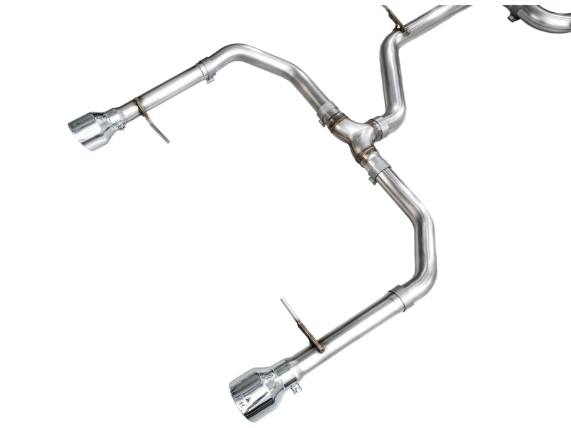 AWE Tuning 3020-32275 Track Edition Cat-Back Exhaust 2022 2023 2024 2025 Volkswagen Jetta GLI 2.0T Ch - AWE Tuning 3020-32275