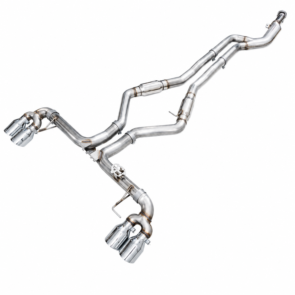 AWE Tuning 22-26 BMW M240i (G42) Track Edition Exhaust - Chrome Silver Tips - AWE Tuning 3020-42240