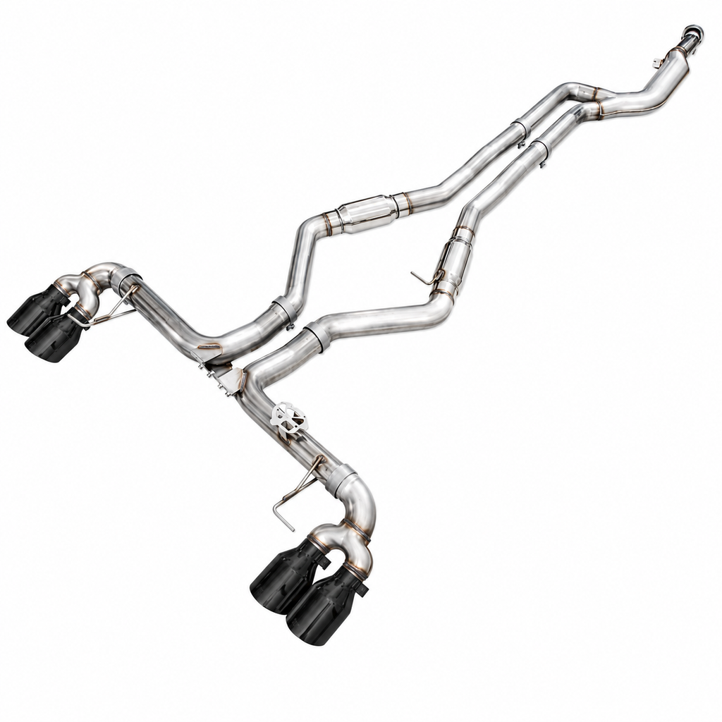 AWE Tuning 22-26 BMW M240i (G42) Track Edition Exhaust - Diamond Black Tips - AWE Tuning 3020-43240