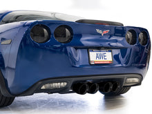 Load image into Gallery viewer, AWE Tuning C6 Chevrolet Corvette Z06/ZR1 Track Edition Axle-Back Exhaust w/ Diamond Black Tips - AWE Tuning 3020-43606