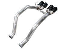 Load image into Gallery viewer, AWE Tuning C6 Chevrolet Corvette Z06/ZR1 Track Edition Axle-Back Exhaust w/ Diamond Black Tips - AWE Tuning 3020-43606