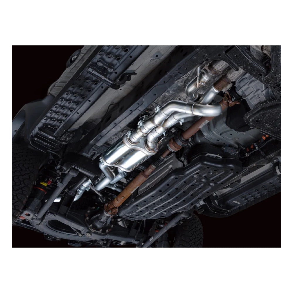 AWE 2024+ Ford Ranger Raptor 3.0L Switchpath Cat-Back Exhaust - Chrome Silver Tips - AWE3025-32306 - product view 6
