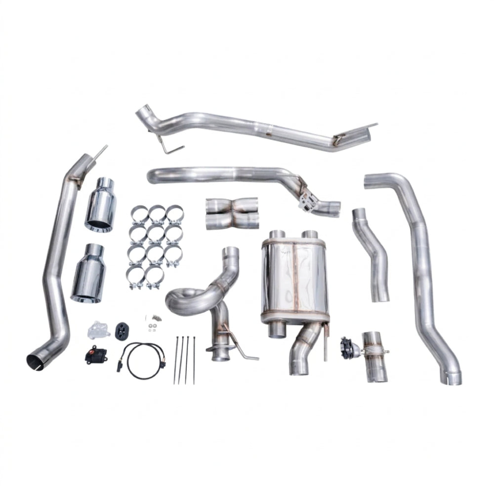 AWE 2024+ Ford Ranger Raptor 3.0L Switchpath Cat-Back Exhaust - Chrome Silver Tips - AWE3025-32306 - product view 10